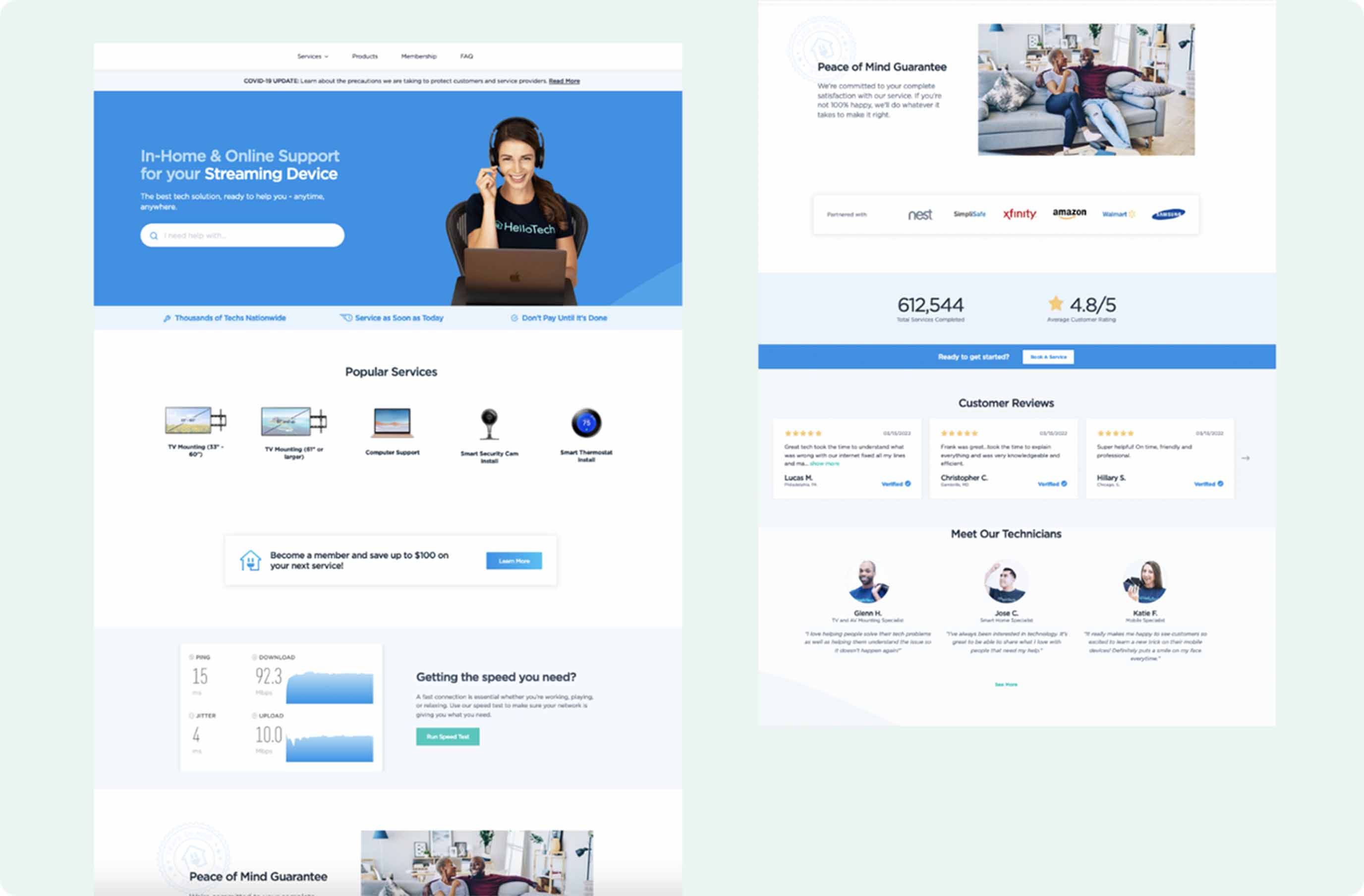 Landing Pages